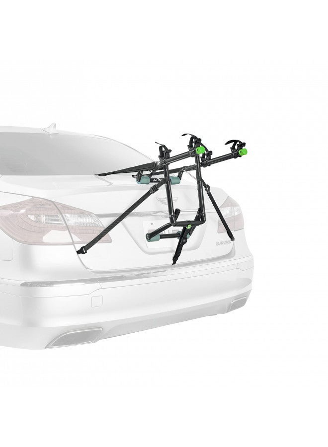 Allen Sports Deluxe 2-Bike Trunk Mount Rack, Model ZN102, Black - Image 1