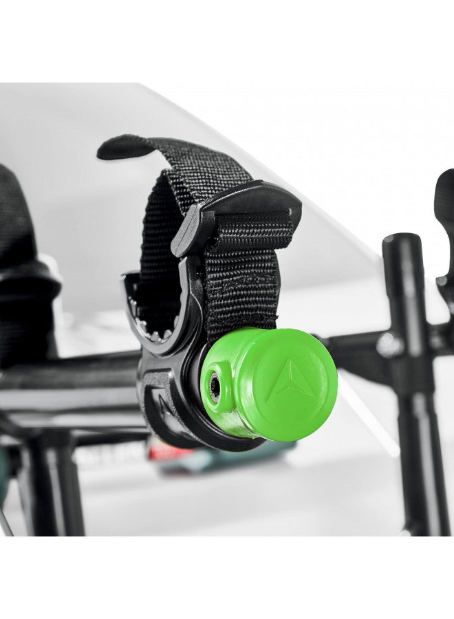Allen Sports Deluxe 2-Bike Trunk Mount Rack, Model ZN102, Black - Image 5