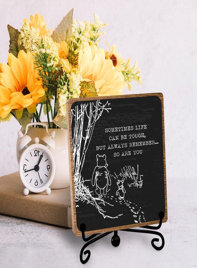 Toerifer Funny Inspirational Desk Sign, Cute Inspirational Decor Gifts for Women Men, Inspirational Table Decorations Supplies, Desk Cubicles Accessories for Friends Coworkers 01 - Image 3
