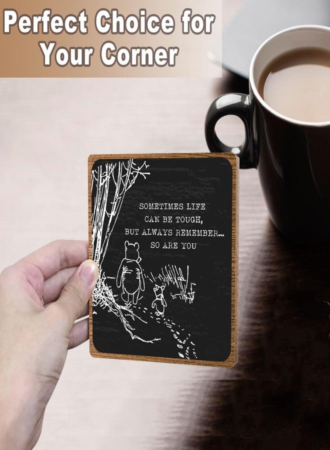 Toerifer Funny Inspirational Desk Sign, Cute Inspirational Decor Gifts for Women Men, Inspirational Table Decorations Supplies, Desk Cubicles Accessories for Friends Coworkers 01 - Image 5