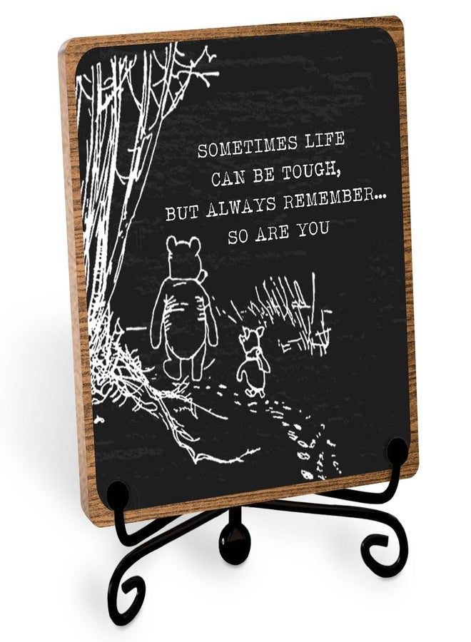 Toerifer Funny Inspirational Desk Sign, Cute Inspirational Decor Gifts for Women Men, Inspirational Table Decorations Supplies, Desk Cubicles Accessories for Friends Coworkers 01 - Image 1