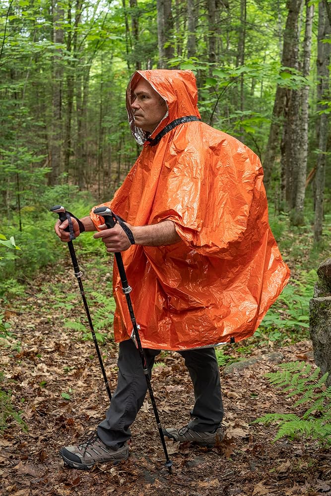 S.O.L. Survive Outdoors Longer Heat Reflective Poncho - 0140-6001 - Image 5