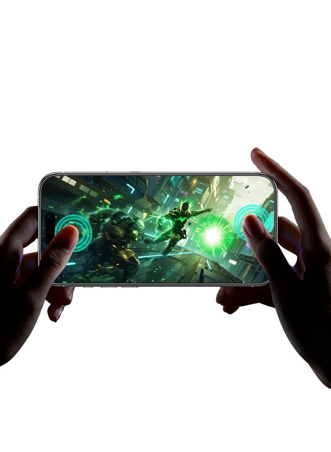 جرين ليون زجاج 3D Pv-Pet Pro المنحني بالكامل لهاتف iPhone 17 Air / رؤية جانبية مسدودة / مقاومة للشحوم / استجابة عالية - حافة سوداء / خصوصية - Image 2