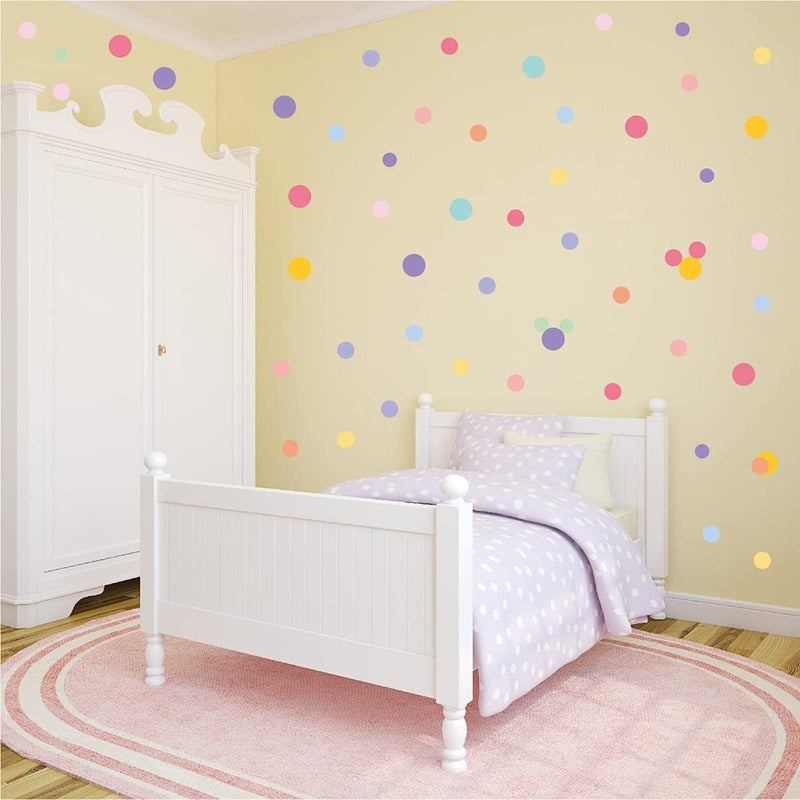 CELAENO Colorful Polka Dot Wall Decal Stickers - Image 4