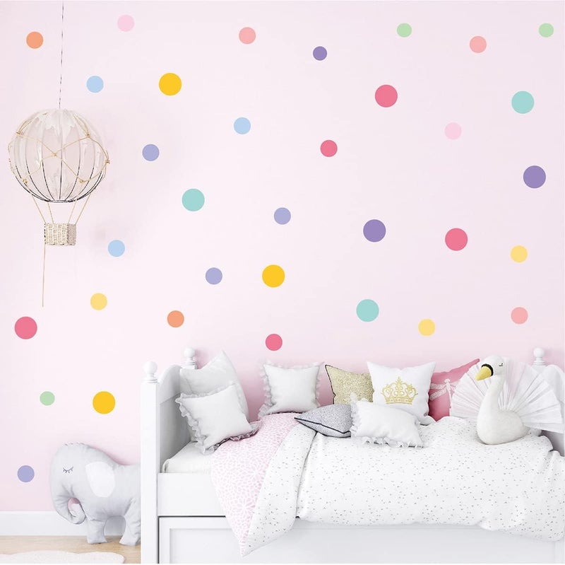 CELAENO Colorful Polka Dot Wall Decal Stickers - Image 3
