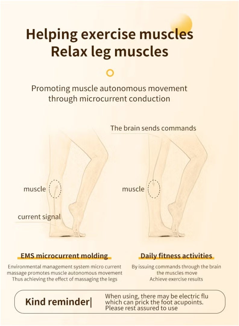 جهاز تدليك القدم بالنبض النعل، علاج القدم بالتيار الدقيق - Image 5