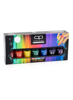 CP Trendies Rainbow Colors Nail Polish Kit 7Pcs Colors for Women – 11ml x 7 Pack  Nail Enamel  - Image 1