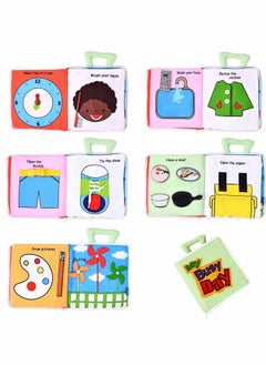 Y&D Baby Cloth Books, Soft Books Quiet Book for Toddlers, Bath Book, Early Learning Babies First Gifts 0-3-Year-Old Toddlers  - Image 2