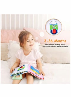 Y&D Baby Cloth Books, Soft Books Quiet Book for Toddlers, Bath Book, Early Learning Babies First Gifts 0-3-Year-Old Toddlers  - Image 3
