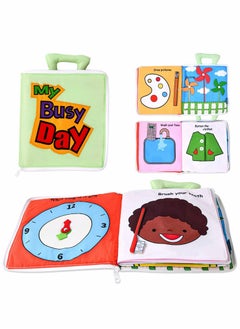 Y&D Baby Cloth Books, Soft Books Quiet Book for Toddlers, Bath Book, Early Learning Babies First Gifts 0-3-Year-Old Toddlers  - Image 1