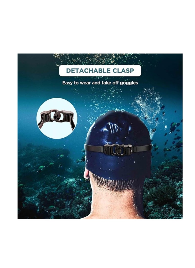 ENDLESS  - Premium Swimming Goggle with Anti-Fog and UV Protection | Stylish Big Frame for more Visibility | Soft Silicone Gasket for Leak Proof | With Hard Case - Image 1