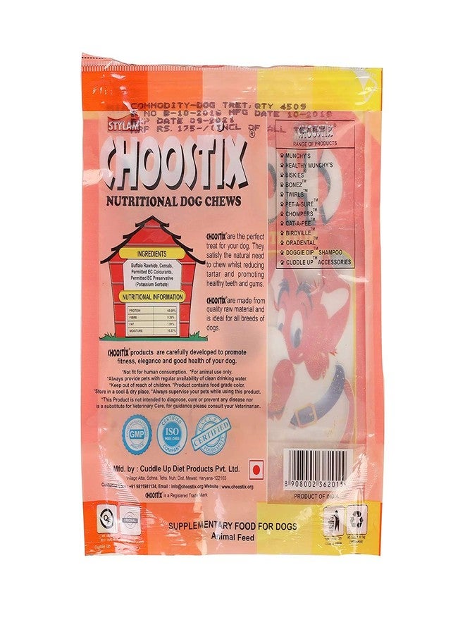 Choostix Chicken Dog Treat, 450g (Pack of 2) - Image 5