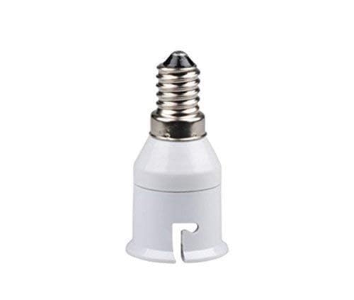 Homenique E14 to B22 Screw Base Socket Lamp Holder Light Bulb Converter Adapter Random Colour 5 Pieces - Image 2