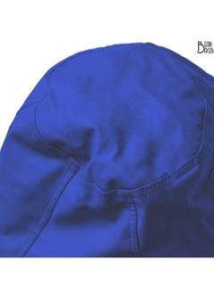 Bean Bagss PVC Blue Bean Bag Filled Multi Purpose Faux Leather Bean Bag  - Image 2