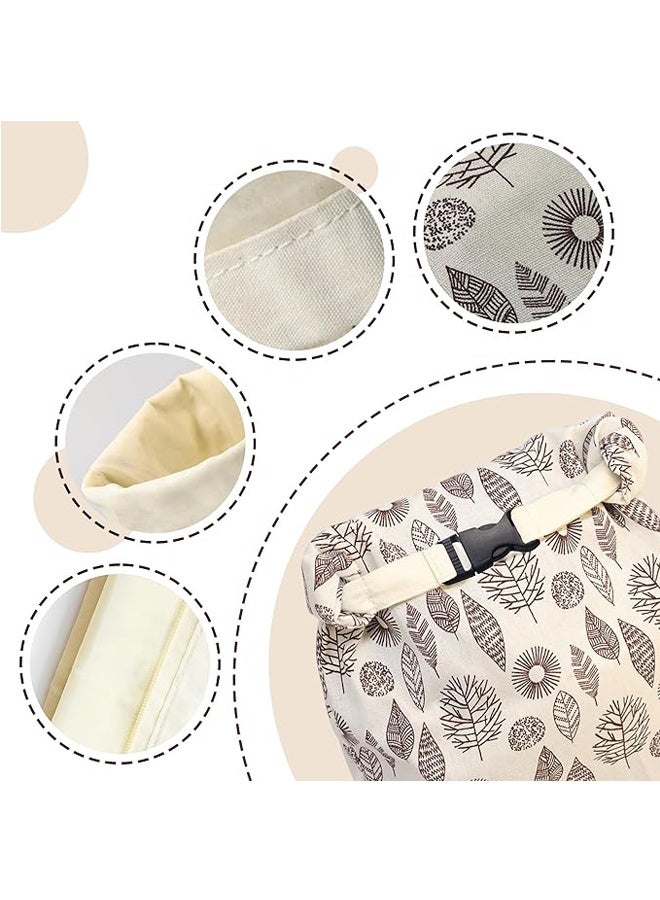 جيوان أكياس خبز شمع النحل القابلة لإعادة الاستخدام للمجمد والثلاجة ، 17 "× 13" أكياس تخزين القطن ذات شمع النحل الطبيعي المغطاة بالهواء حارس الطازجة للمصنع المنزلي والمخابز الأساسية (حزمة 2) - Image 4