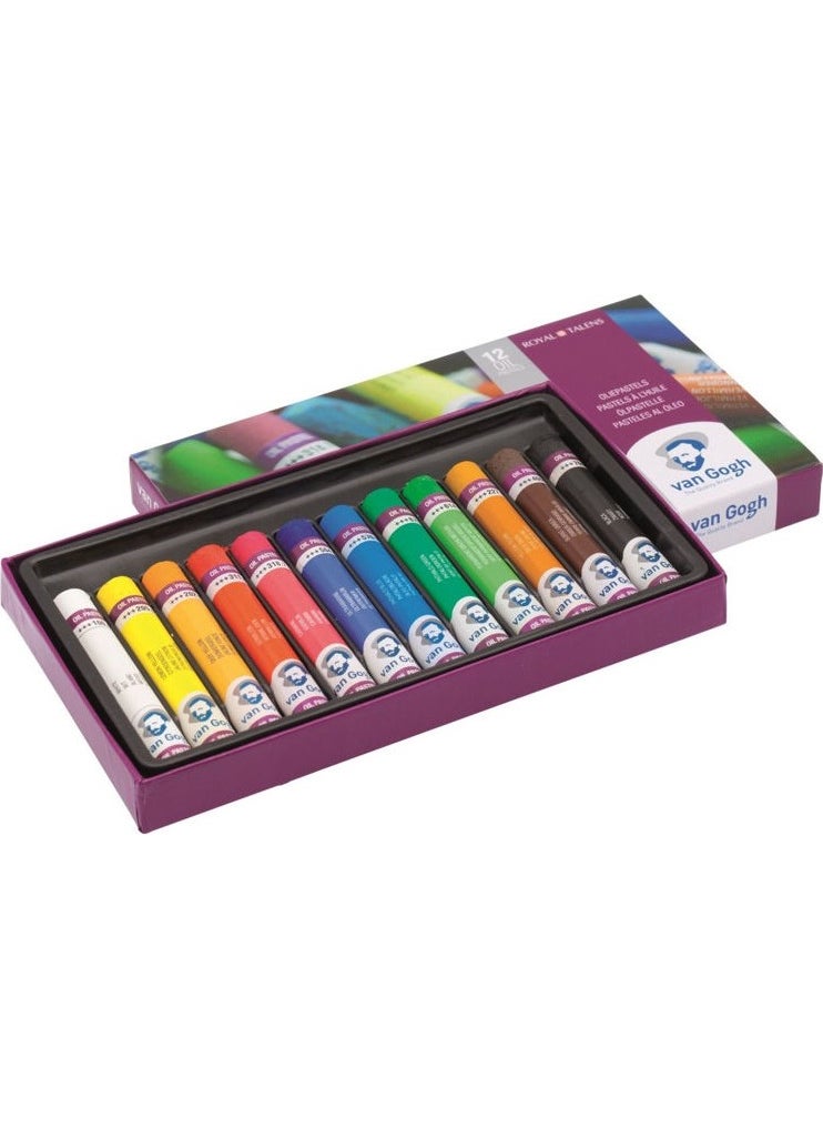Talens Van Gogh Oil Pastels Oil Pastel Paint 12 Colors 