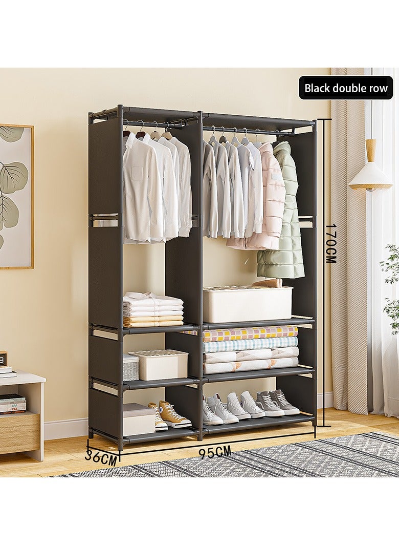 general coat rack multifunctional clothes hanger storage rack - Image 2