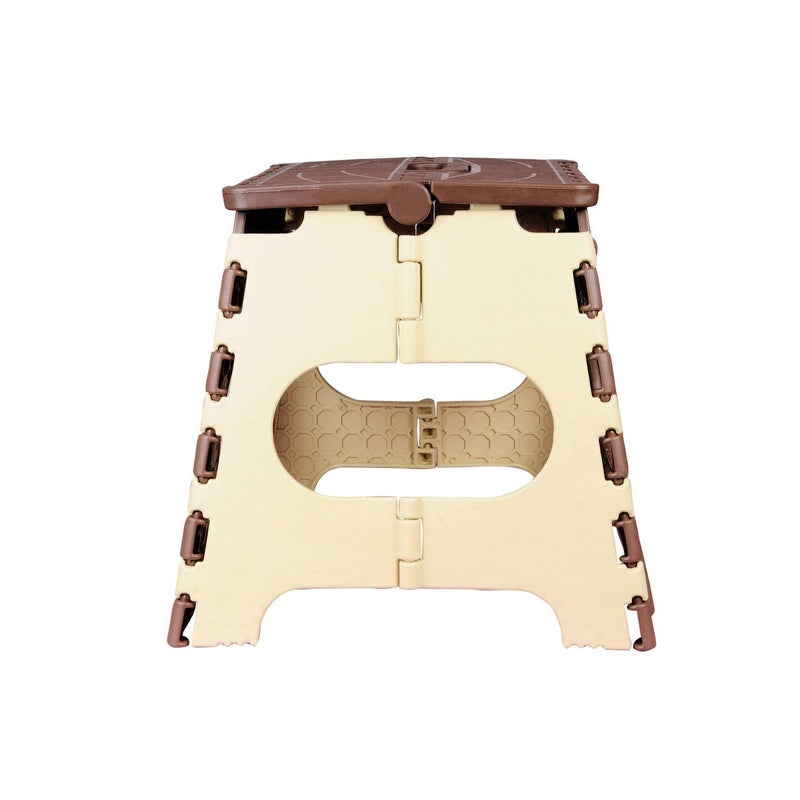 HARHIM 12 inch Lightweight Plastic Step Stool Foldable Stool for Kids and AdultsNon Slip Kitchen Bathroom Stool - Image 3