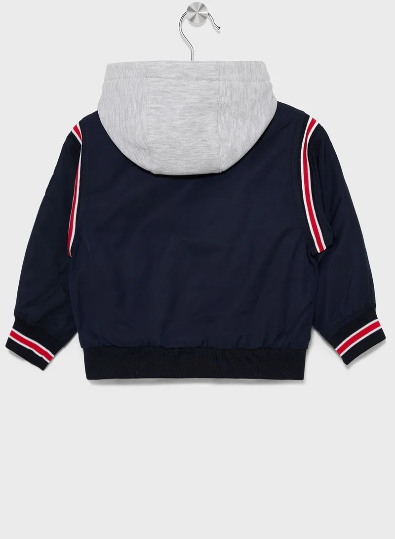 TOMMY HILFIGER Kids Logo Bomber Jacket