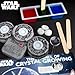 STAR WARS ستار وورز مجموعة الكريستالات المتوهجة - نمِ 3 كريستالات ملونة مع حامل عرض مضيء - هدية للفتيان بعمر 8 سنوات - بضائع وألعاب ستار وورز - Image 4
