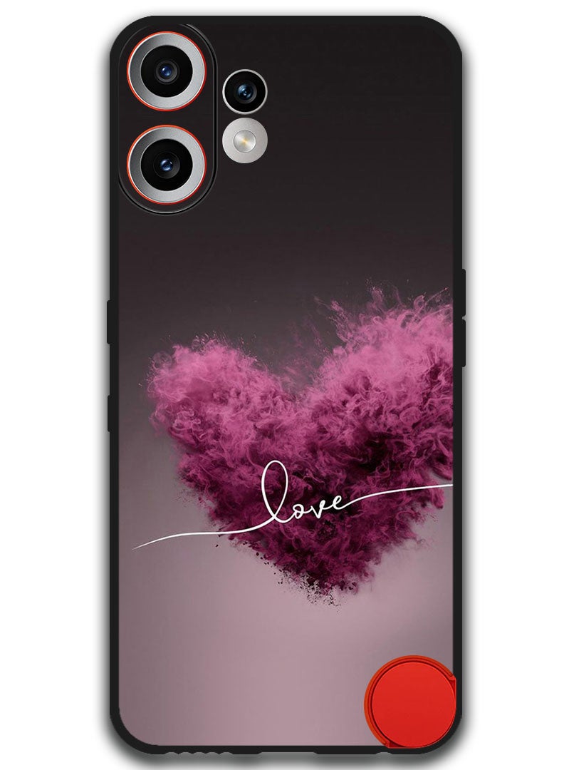 Theodor Case Compatible with Nothing CMF Phone 2 Pro 6.77 Inch Protection Shockproof Bumper Cover Love - Image 1