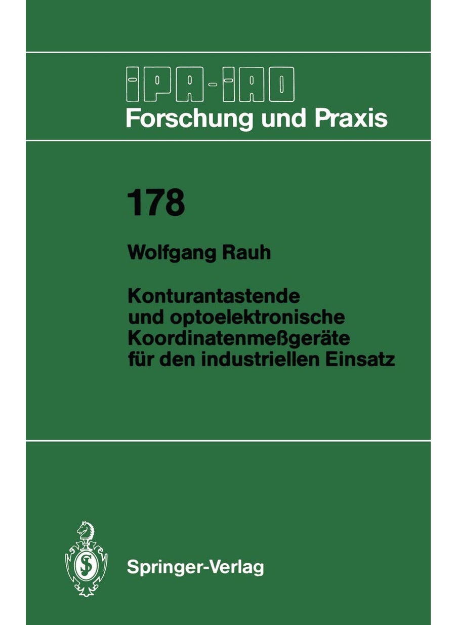Konturantastende Und Optoelektronische Koordinatenmessgerate Fur Den Industriellen Einsatz 