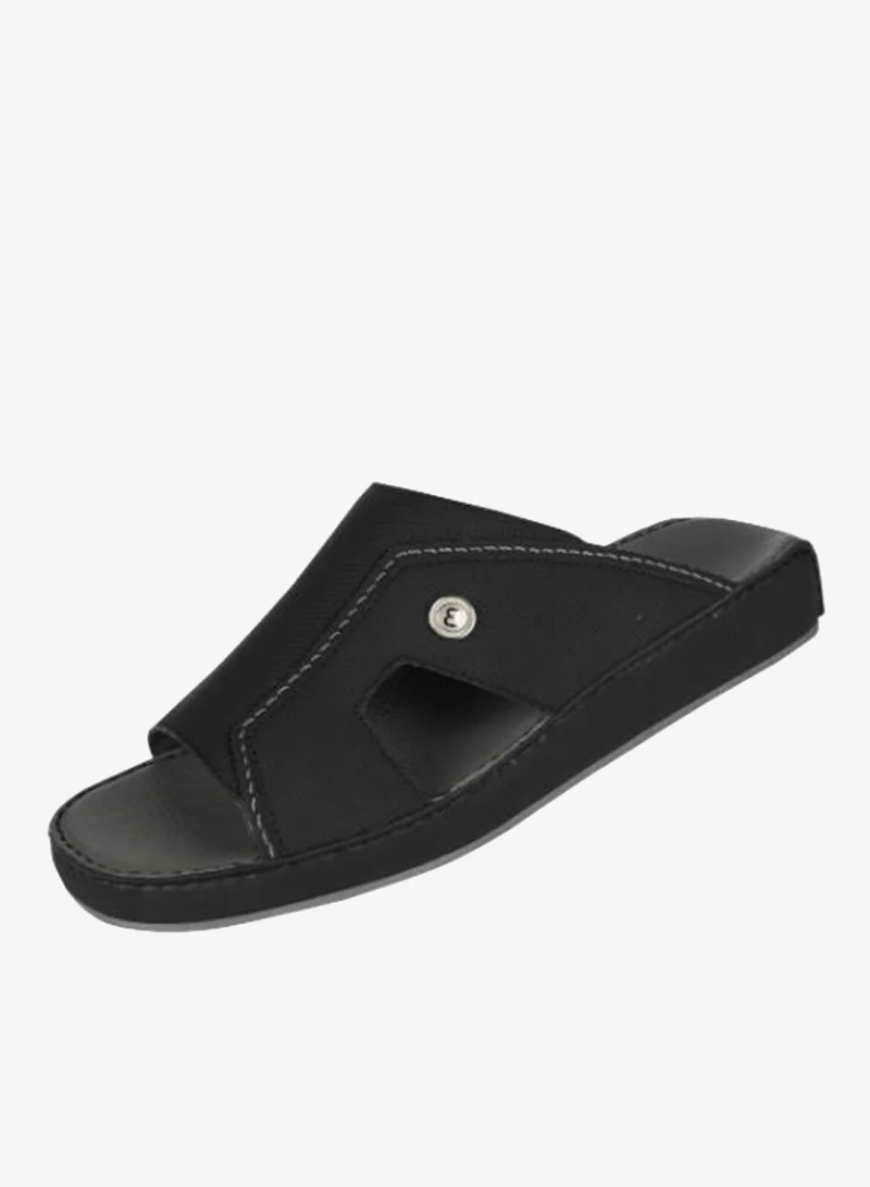 Barjeel Uno Black Barjeel Uno Mens Sandals C357-21 Black for Men | Best Price UAE