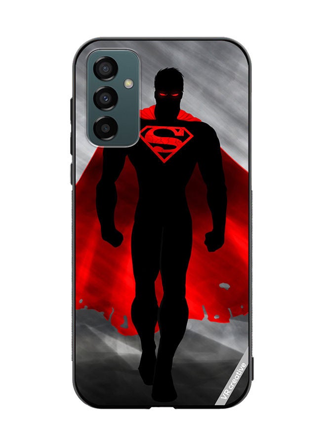 VR CREATIVE Protective Case Cover For Samsung Galaxy M23 Superman Black And Red Design Multicolour - Image 1