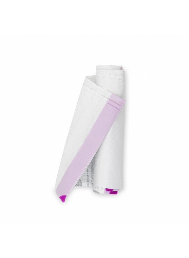 Brabantia PerfectFit Trash Bags (Size C / 2.6-3.2 Gallon) High Quality Thick Plastic Trash Can Liners with Tie Tape Drawstring Handles (20 Bags) - Image 4