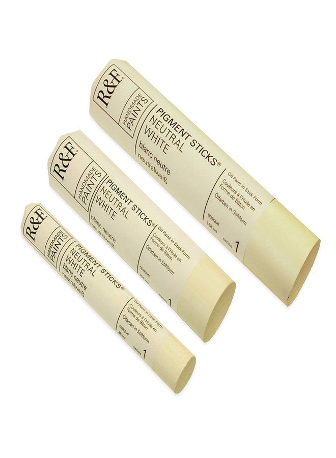 R&F Handmade Paints - Professional Oil Pigment Stick, Neutral White, 100 ml - Image 3
