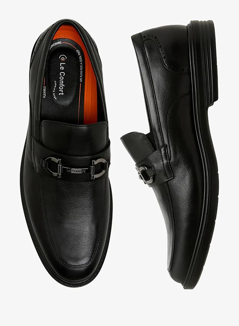Le Confort Men Leather Slip-On Loafers