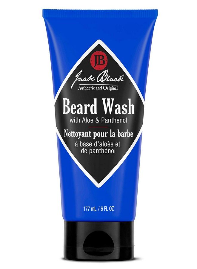Jack Black Beard Wash 6 Fl Oz Purescience Formula Aloe & Panthenol Multifunctional Beard Treatment Softens Facial Hair Removes Oil And Dirt Conditions Facial Hair And Skin - Image 1