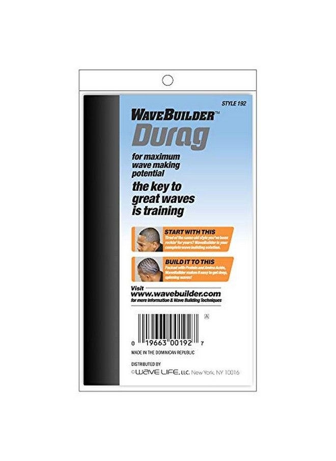 Wavebuilder Durag Black  - Image 4