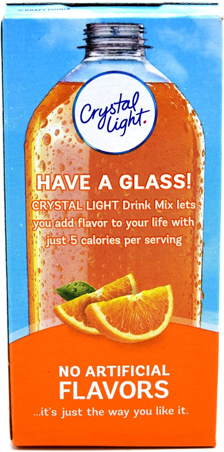 Crystal Light On The Go Sunrise Classic Orange Drink Mix - 10 Packets - Image 4