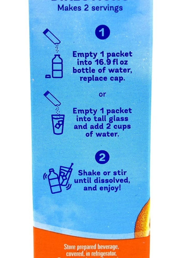 Crystal Light On The Go Sunrise Classic Orange Drink Mix - 10 Packets - Image 5