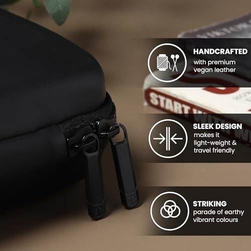 GadgetBite EVA Water-Resistant Travel Electronic Organizer Bag for Charger, USB, Hard Drive, Phone, Cables, SD Cards, and More, Compact Portable Storage Carrying Case for Electronics Accessories - Image 2