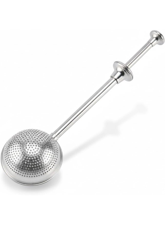 Herb Strainer with Spring – A practical tool for filtering tea and herbs easily and accurately. - Image 2