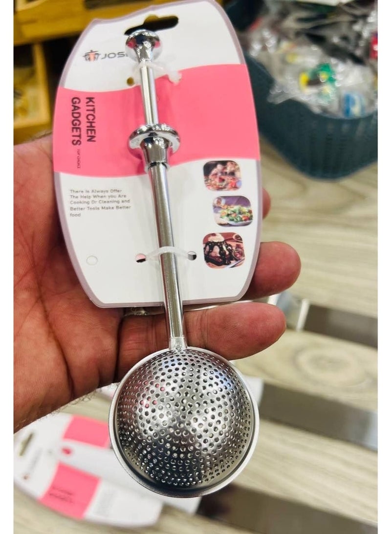 Herb Strainer with Spring – A practical tool for filtering tea and herbs easily and accurately. - Image 3