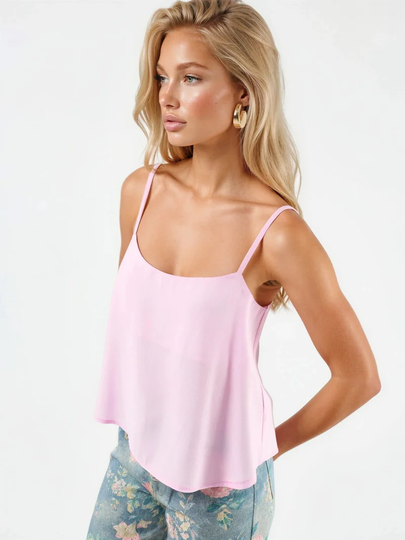 Busem BUSEM Square Neck Crop Top
