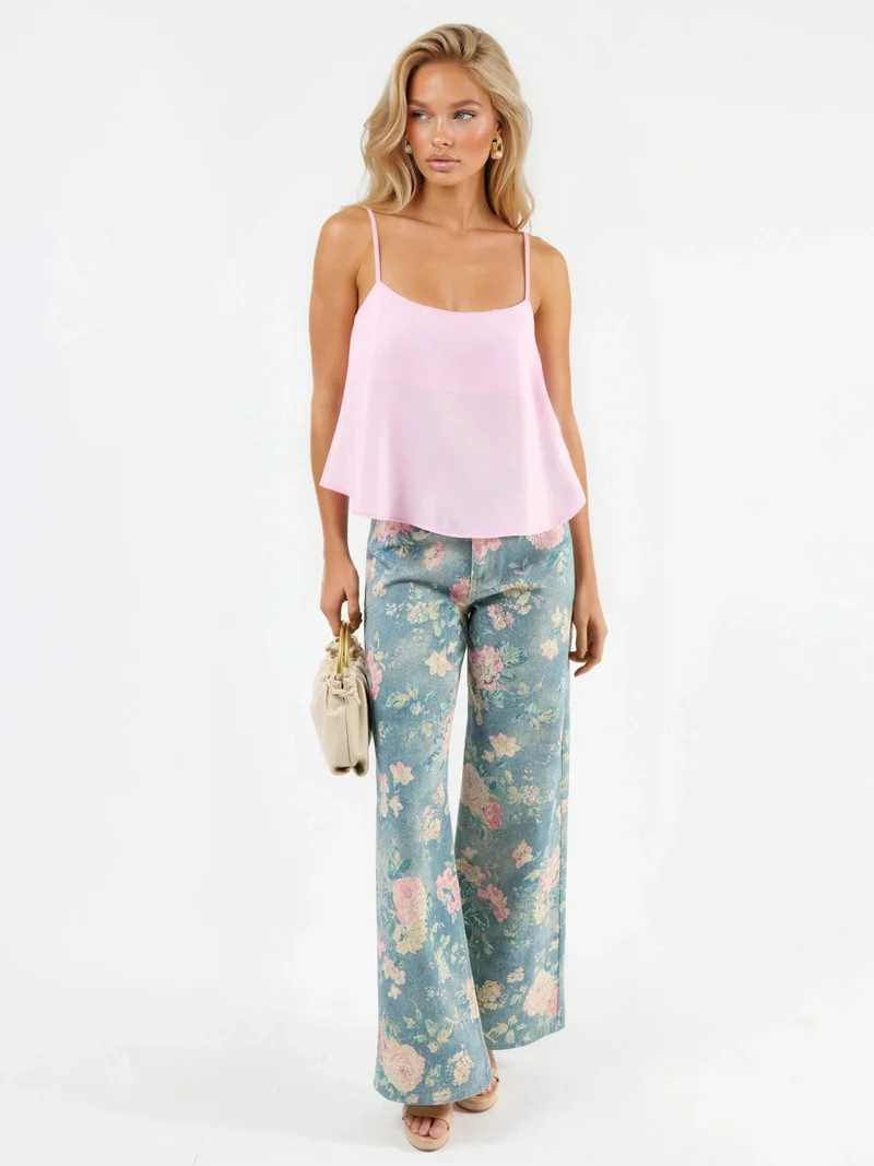Busem BUSEM Square Neck Crop Top
