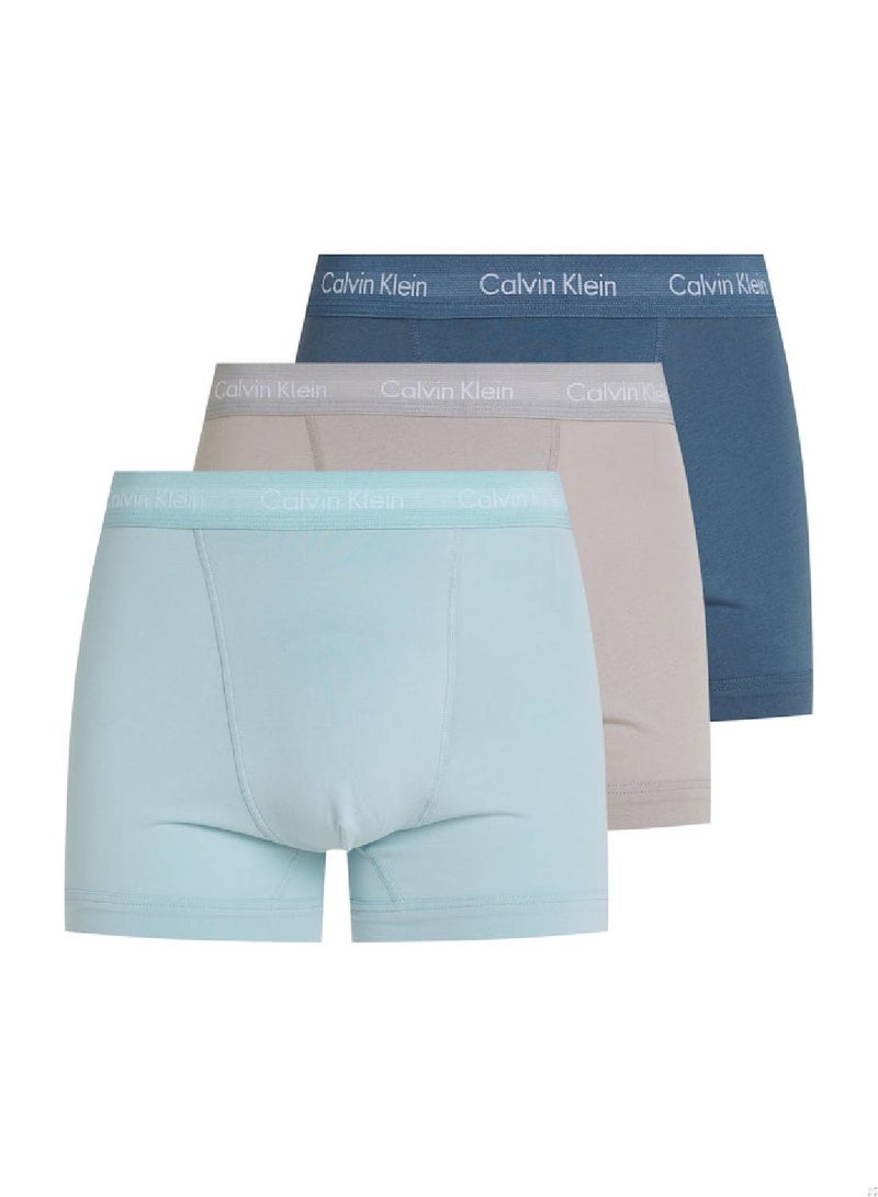 CALVIN KLEIN Cotton Stretch Trunk - 3 Pack  - Image 1