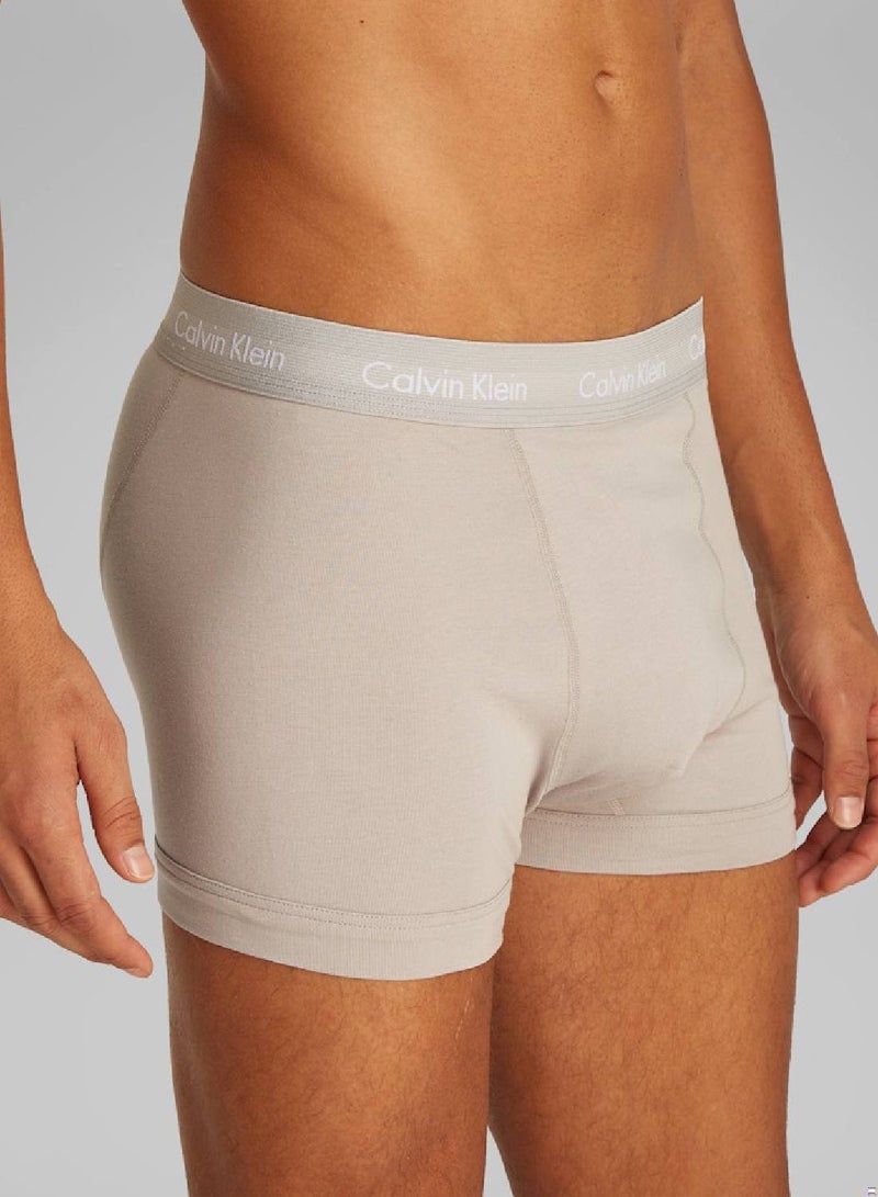 CALVIN KLEIN Cotton Stretch Trunk - 3 Pack  - Image 5