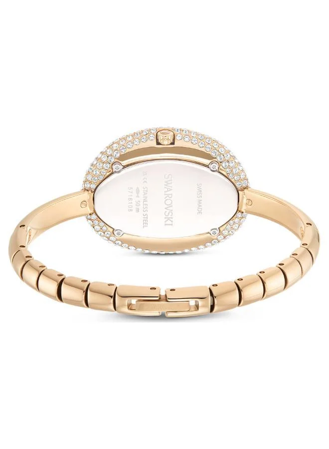 SWAROVSKI  Imber PCG Plated Stainless Steel White Dial Analog Watch for Women | Best Price UAE