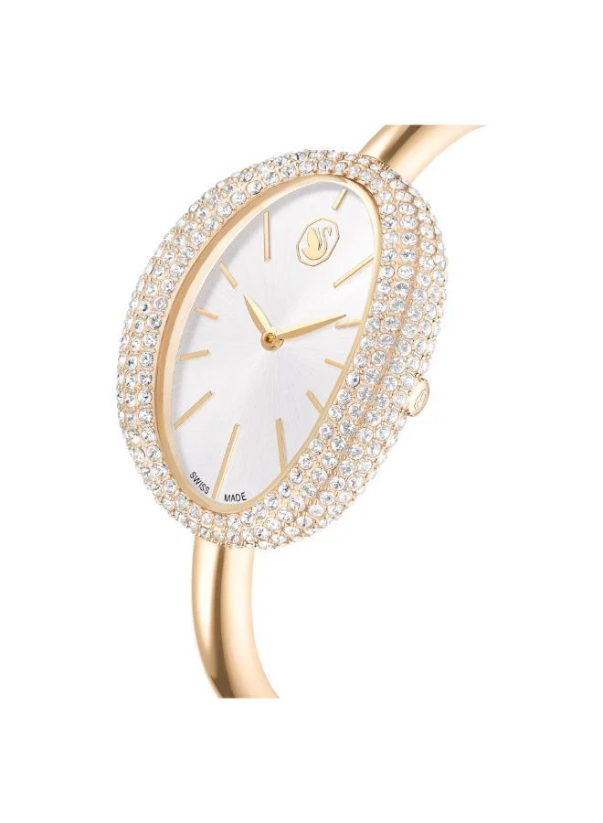 SWAROVSKI  Imber PCG Plated Stainless Steel White Dial Analog Watch for Women | Best Price UAE