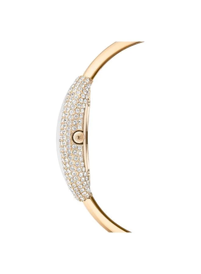 SWAROVSKI  Imber PCG Plated Stainless Steel White Dial Analog Watch for Women | Best Price UAE
