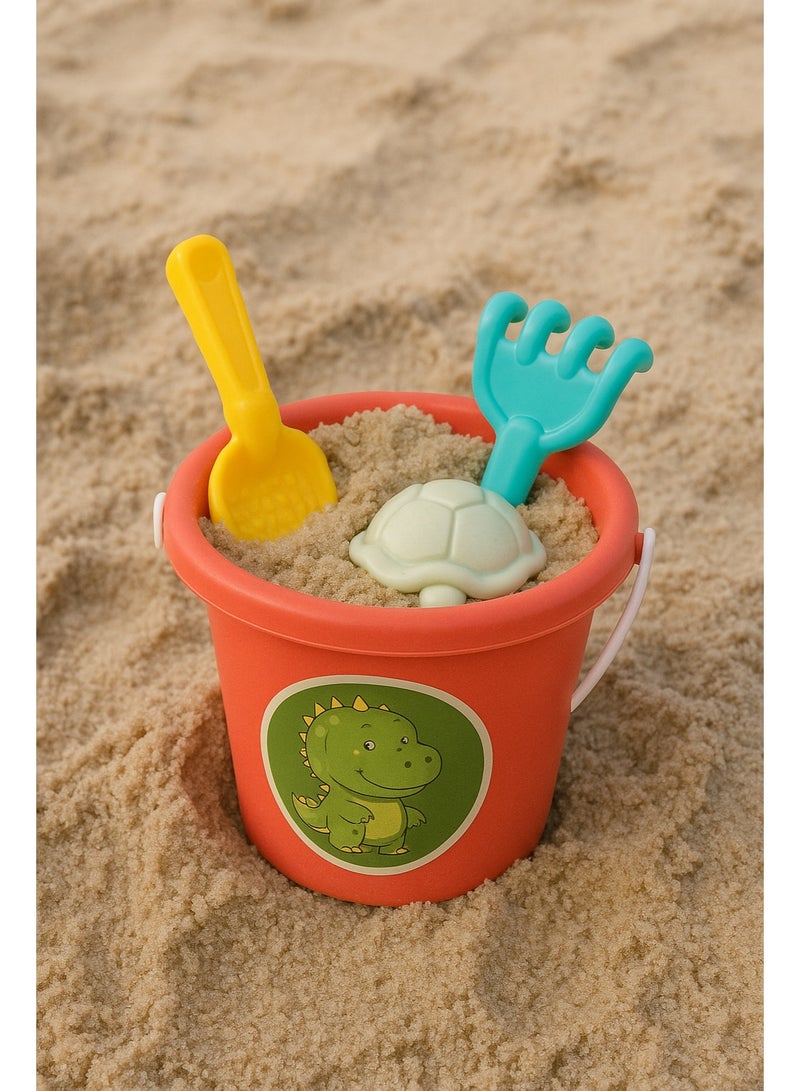 Rally Kids Sand Play Set - Durable and Safe Beach Bucket Set for Kids to Play in the Sand and Outdoors - Image 1