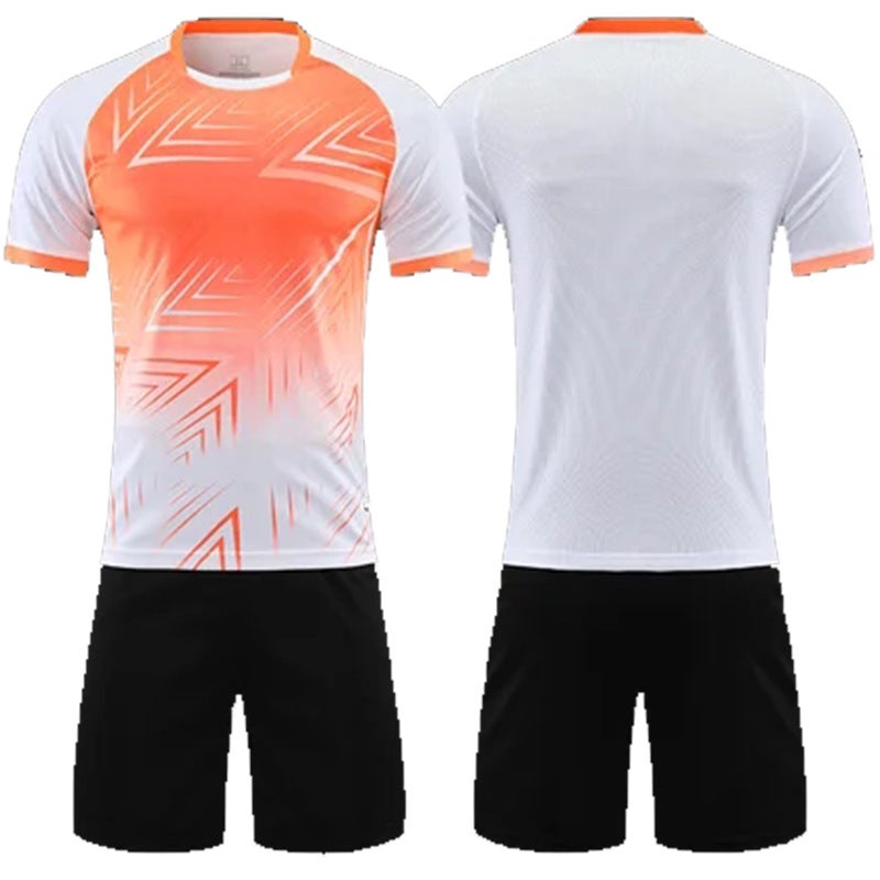 Generic Kids Volleyball Jersey and Shorts Set 021 White  - Image 1