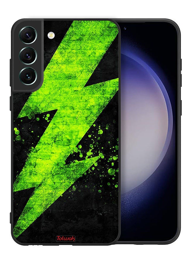 Tolwak Samsung Galaxy S21 FE 5G Protective Case Cover Electric Pattern - Image 2