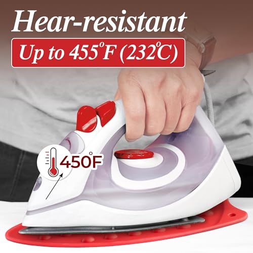 Savina Silicone Rest Pad for Ironing Board(2 Pack). Heat Resistant Pad, Thicker Version. Perfect Combination with Ironing Board and Mat. - Image 4