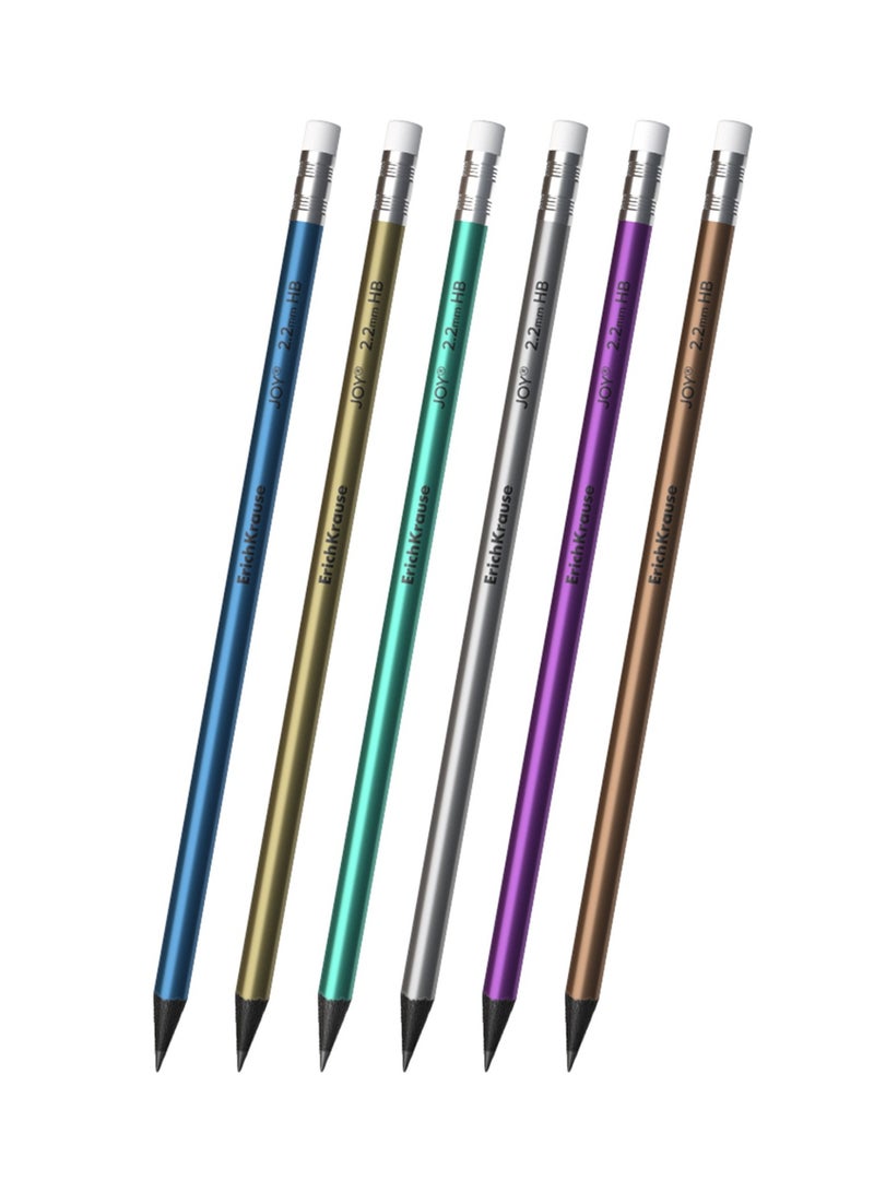 ErichKrause 42-Piece Joy Plastic Graphite Pencil HB Size - Image 2
